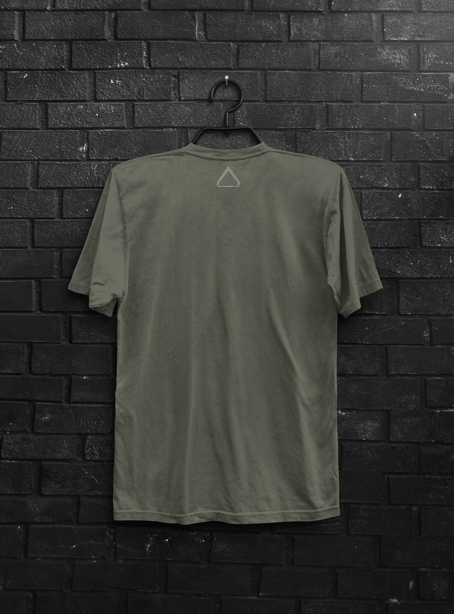 Lost Student Text Green Unisex Tri Blend Tee