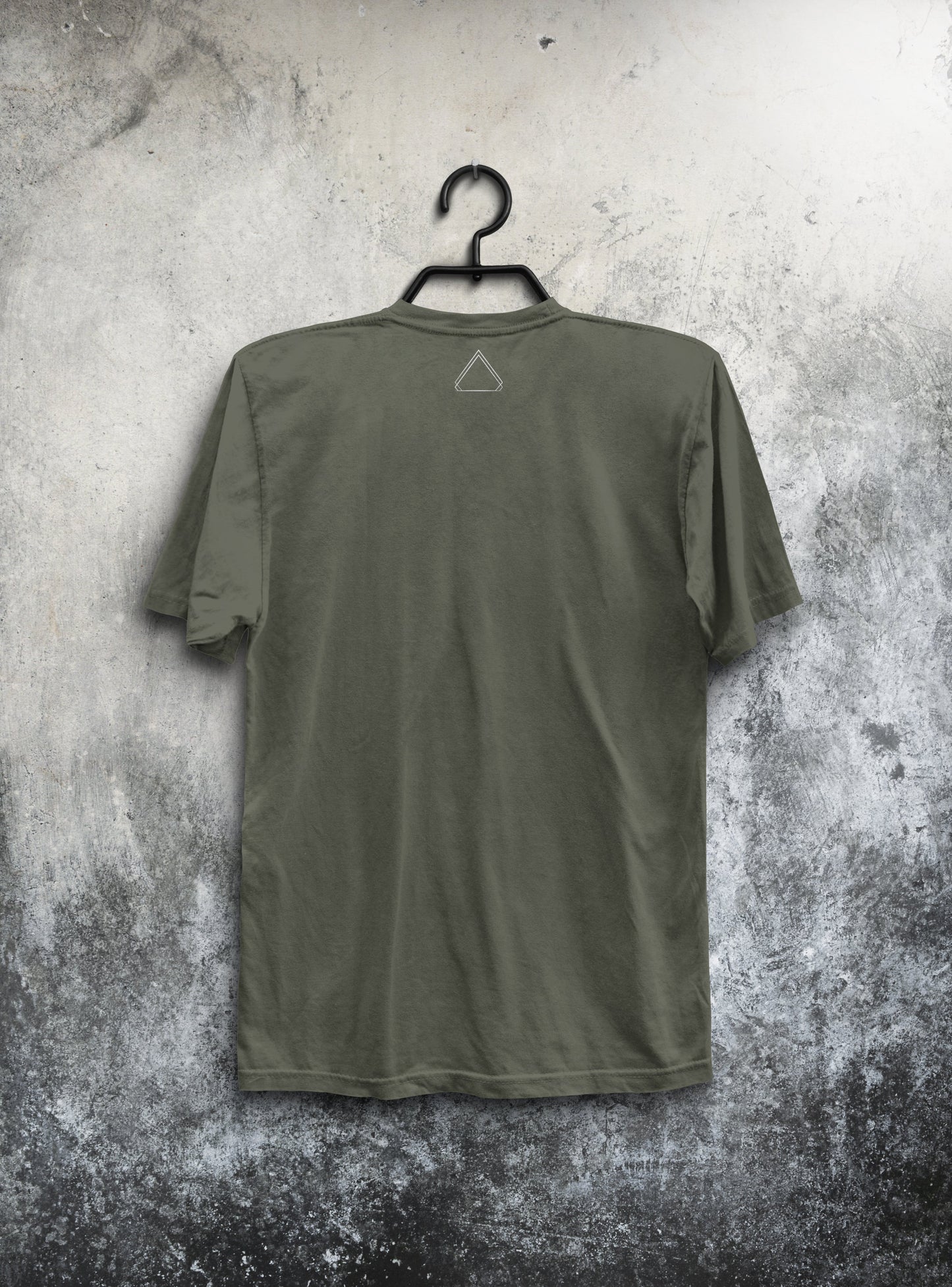 Lost Student Text Green Unisex Tri Blend Tee