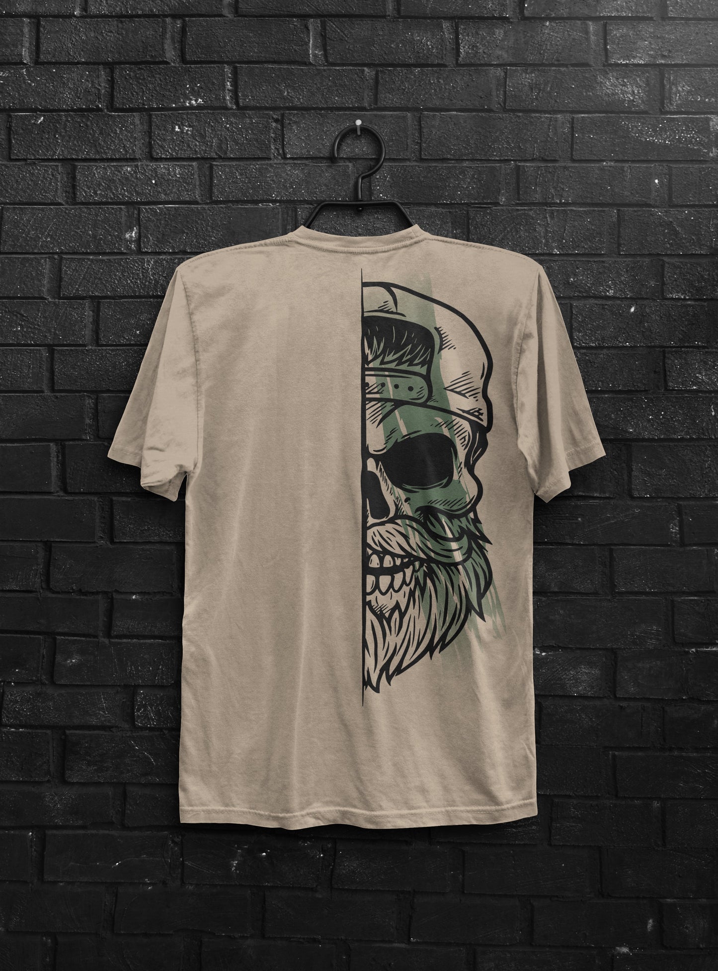 SK Logo Tan Unisex Tri Blend Tee