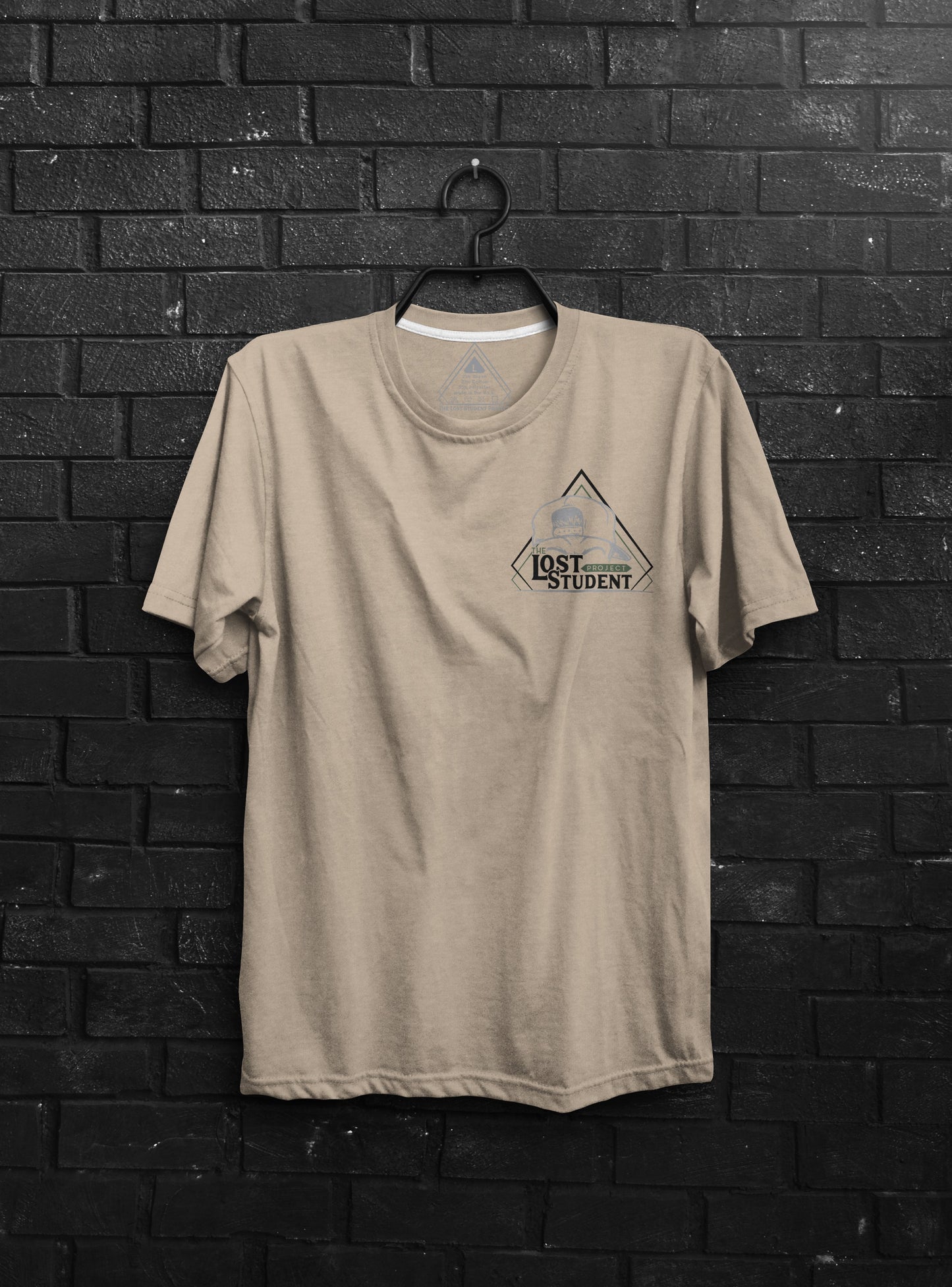 SK Logo Tan Unisex Tri Blend Tee