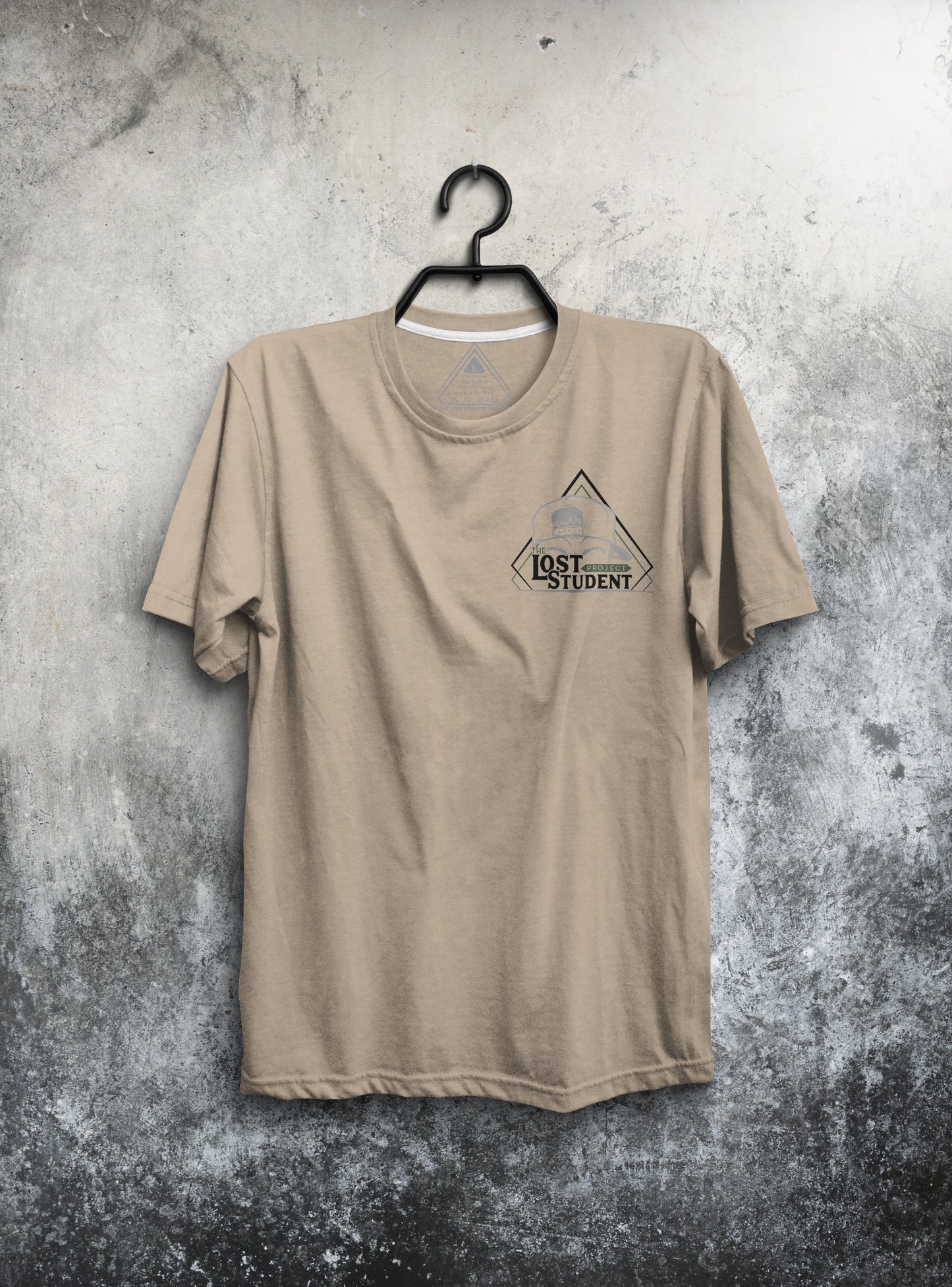 SK Logo Tan Unisex Tri Blend Tee
