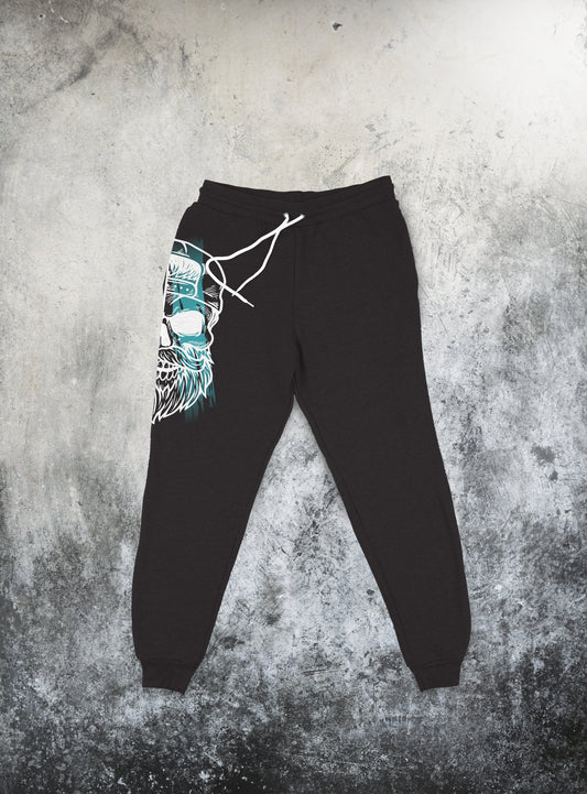 Skull Black Unisex Joggers