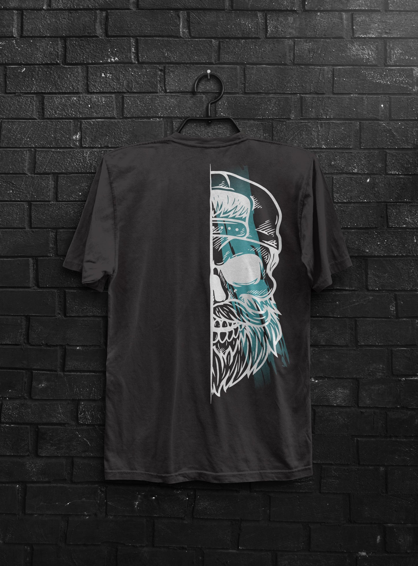 SK Logo Black Unisex Tri Blend Tee