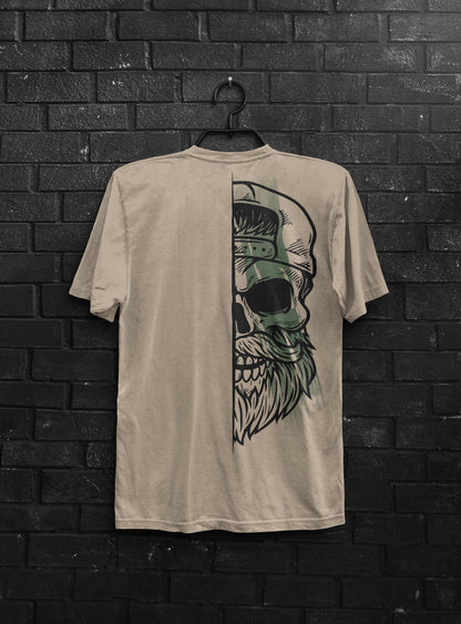 SK Logo Tan Unisex Tri Blend Tee