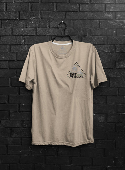 SK Logo Tan Unisex Tri Blend Tee
