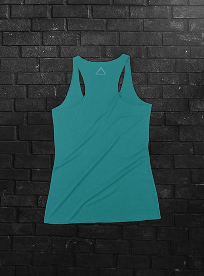 Diamond Teal Women's Tri Blend Tank