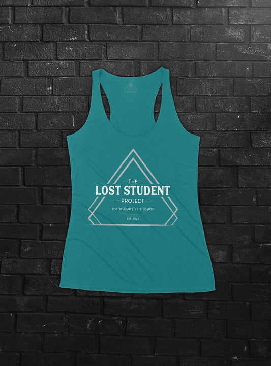 Diamond Teal Women's Tri Blend Tank