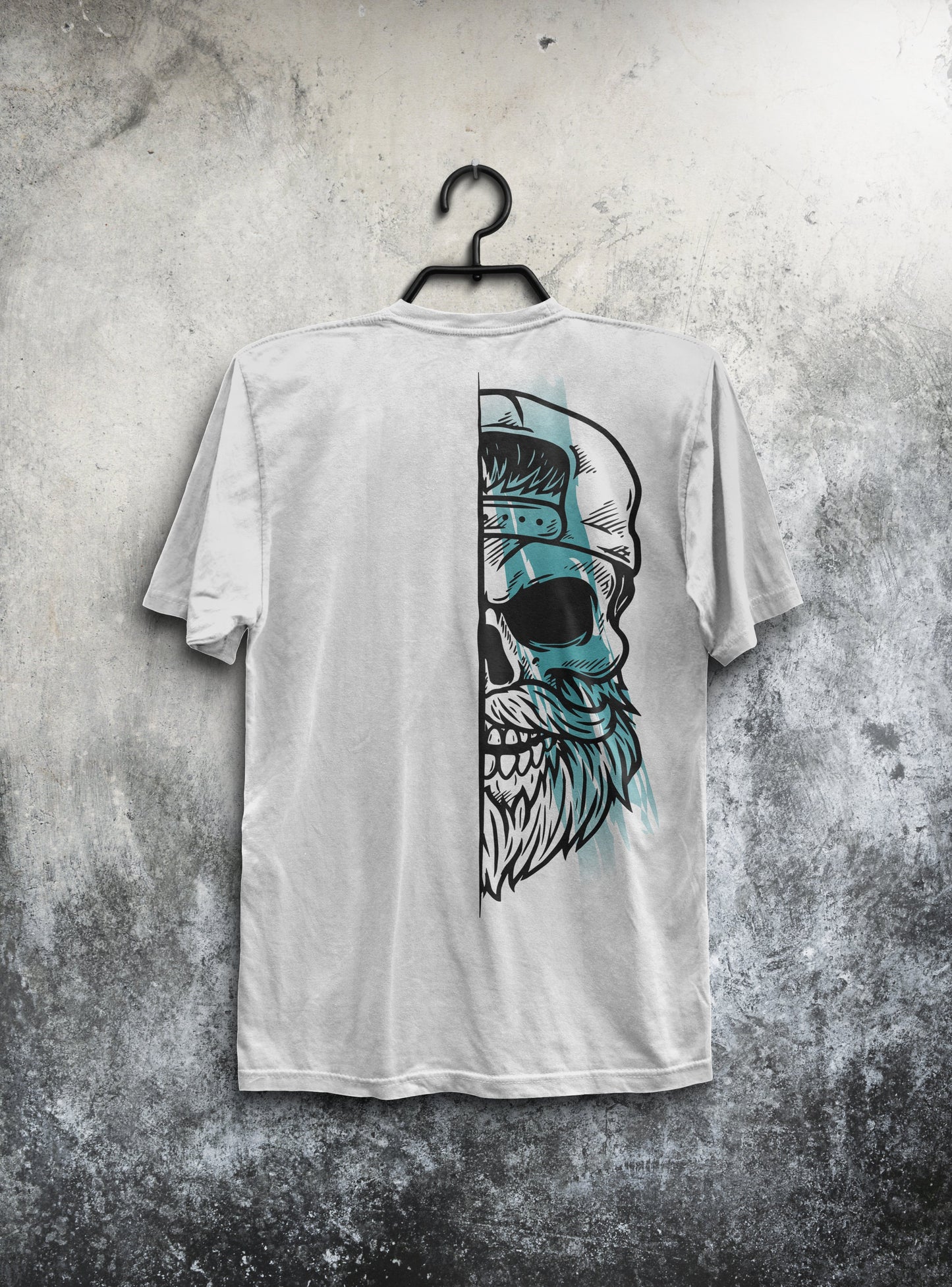 SK Logo White Unisex Tri Blend Tee