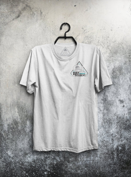 SK Logo White Unisex Tri Blend Tee